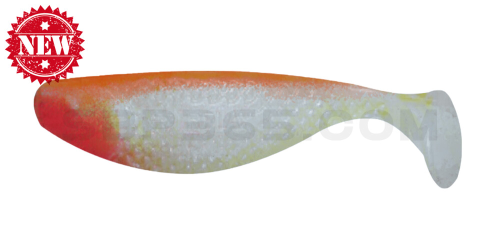 Aqua 3" (ca. 8,0 cm) blauperl / orange