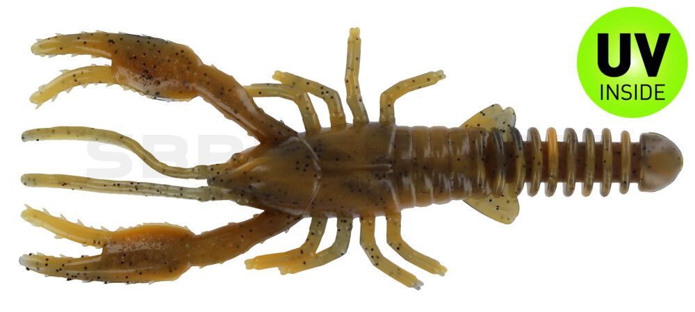 Baby Crawfish 4" (ca. 11,5 cm) Craw Orange Swirl
