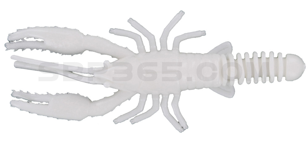 Baby Crawfish 4" (ca. 11,5 cm) White