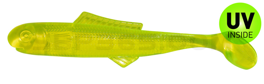 Banjo Shad 3" (ca. 8 cm) Chartreuse