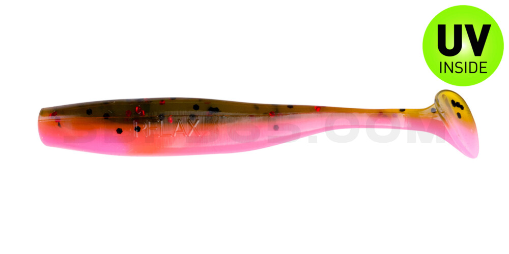 Bass Shad 2,5" (ca. 7 cm) bubblegum / Kaulbarsch