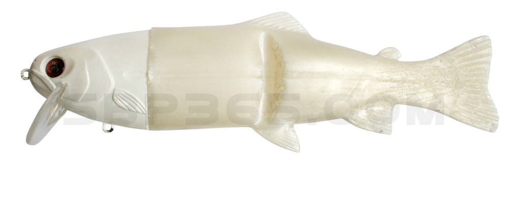 Castaic-Real-Bait - 12" (ca. 30,5cm) floater im Hartschalenblister Albino