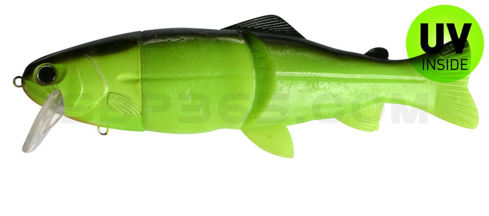 Castaic-Real-Bait - 6" (ca. 15cm) slow sinking Chartreuse