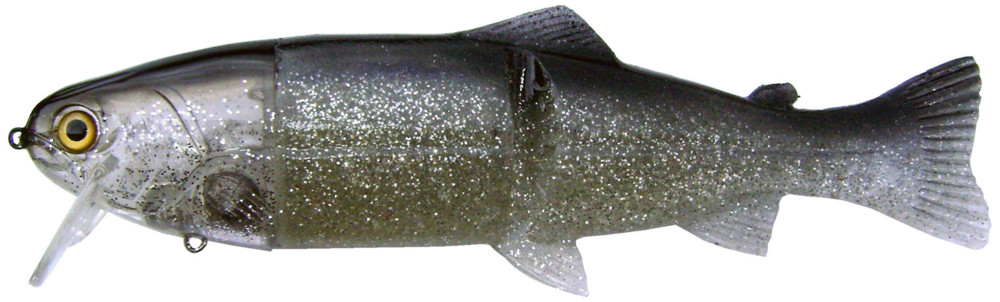 Castaic-Real-Bait - 9" (ca. 23cm) floater im Hartschalenblister Glitter