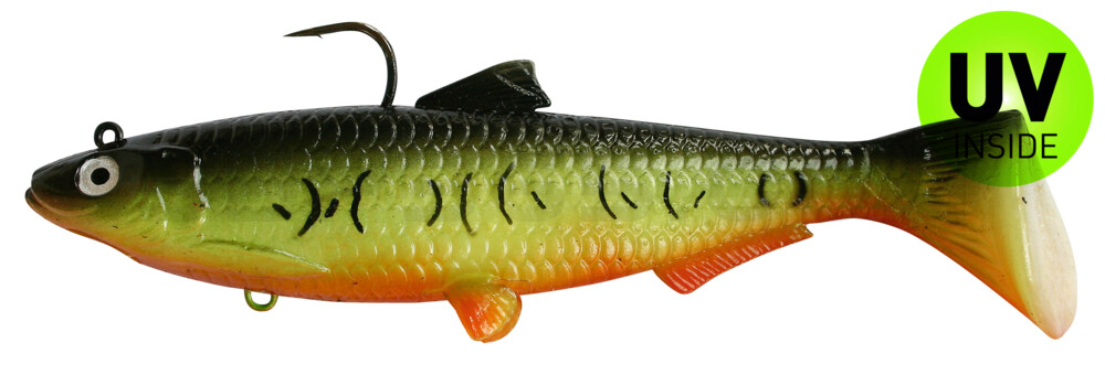 Castaic-Swim-Bait-Sardine-18cm-Fire Tiger im Hartschalenblister sinking