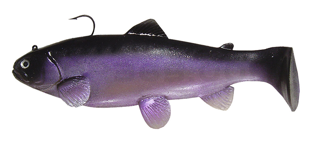 Castaic-Swim-Bait-Trout- 4" (ca. 10cm) sinking im Hartschalenblister Mad Shad