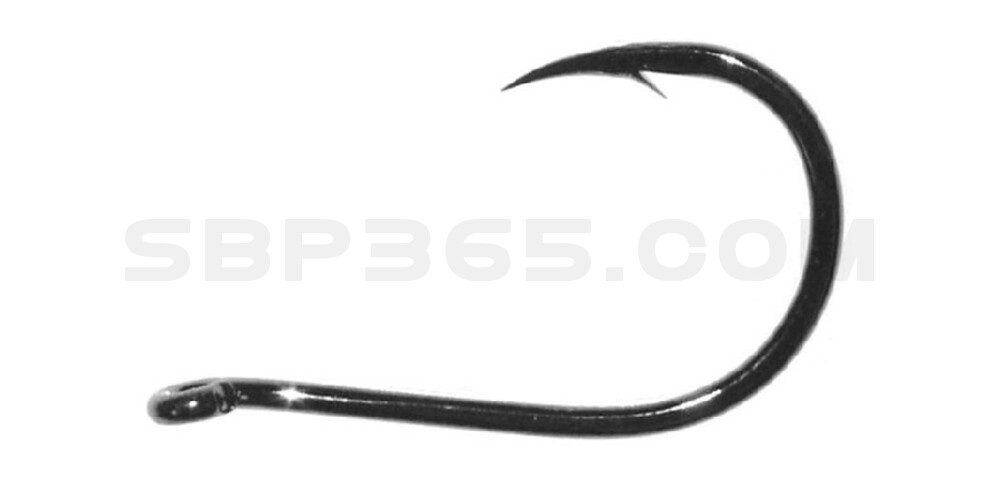 Daiichi Drop Shot´n Nose Hook, Black Nickel #1 , 8 Haken/Tüte