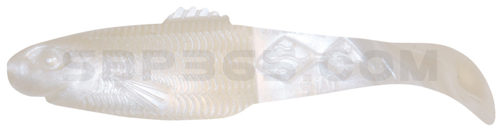 Diamond-Shad 2,5" (ca. 7,0 cm) perlweiss