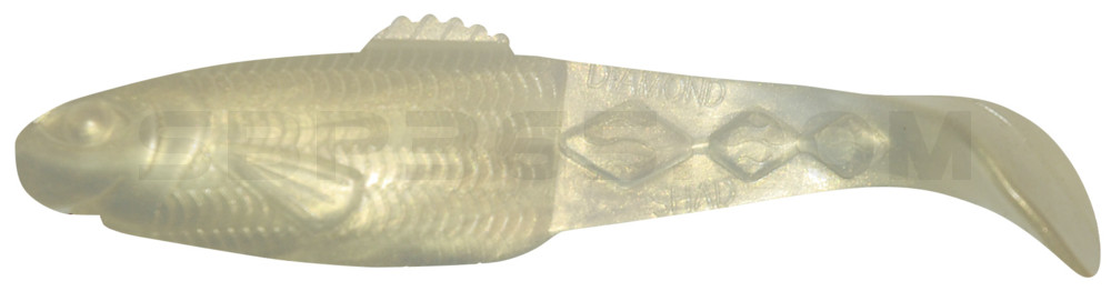 Diamond Shad 3,5" (ca. 10,0 cm) goldperl