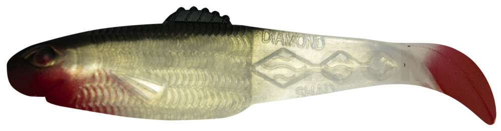 Diamond Shad 3,5" (ca. 10,0 cm) goldperl / schwarz