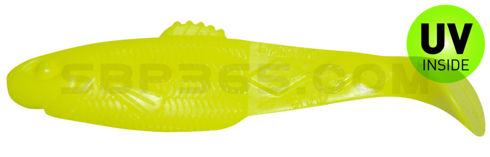 Diamond Shad 5" (ca. 13,5 cm) fluogelb
