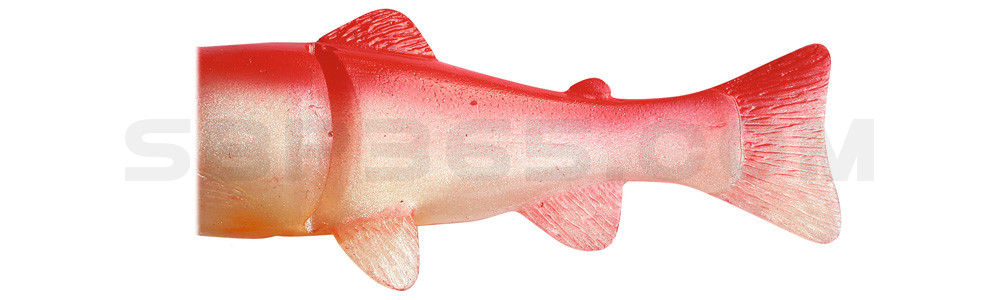 Ersatzkörper für Castaic-Real-Bait - 15cm Red Shad