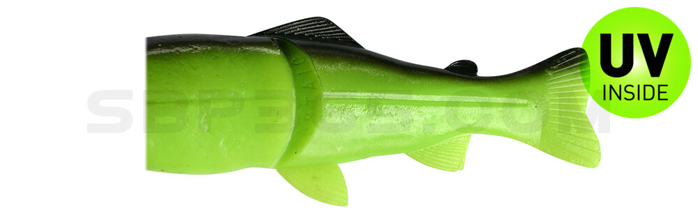 Ersatzkörper für Castaic-Real-Bait - 30,5cm Chartreuse