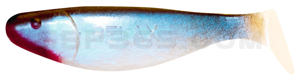 Jankes 2,75" (ca. 7,5 cm) blauperl / schwarz