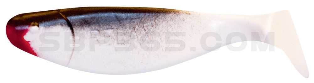 Jankes 4" (ca. 11,0 cm) reinweiss / schwarz