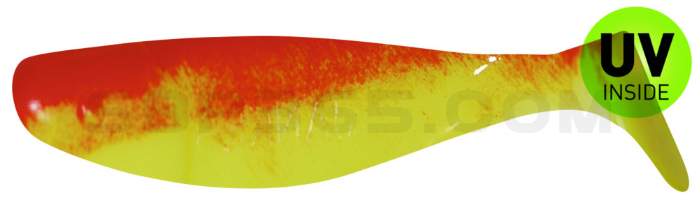 Jankes 6" (ca. 16,0 cm) fluogelb / rot