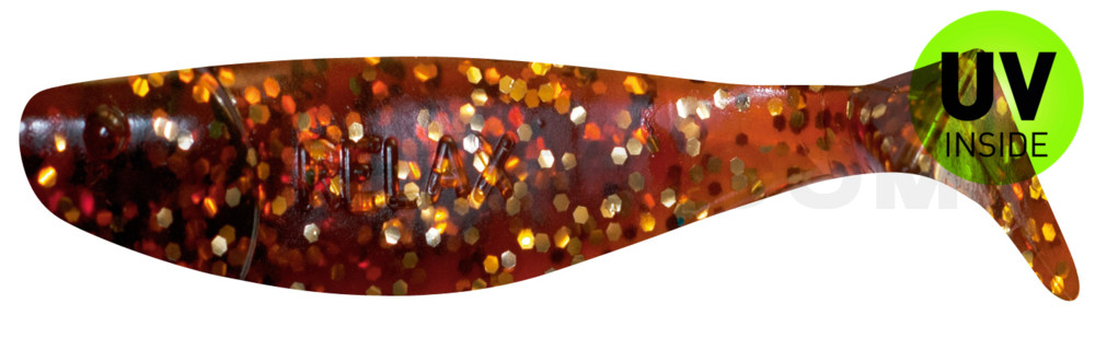 Jankes 6" (ca. 16,0 cm) motoroil-gold-Glitter