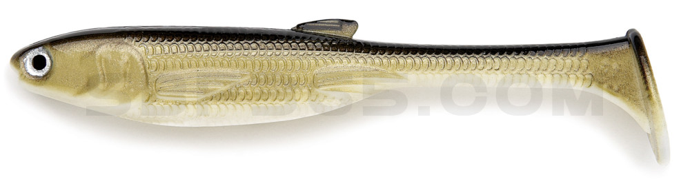 Jerky J Swim 3,5" (ca. 9,0 cm) im Hartschalenblister Golden Shiner