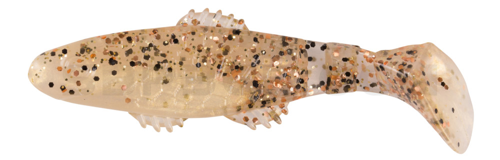 Killer Shad 3" (ca. 8,0 cm) goldperl / Desert-Sand