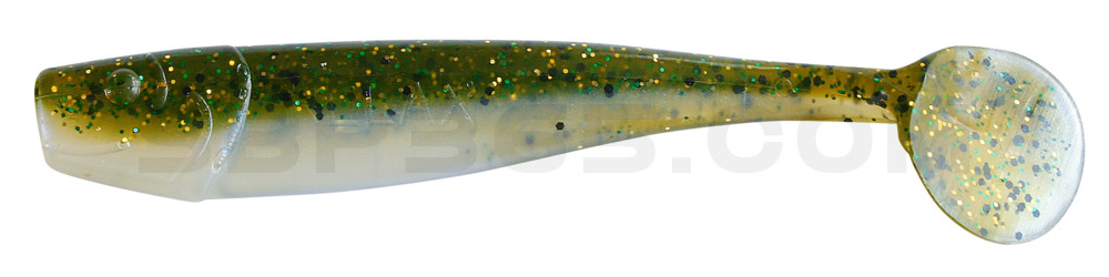 King-Shad 5" (ca. 14,0cm) blauperl  / Kaulbarsch
