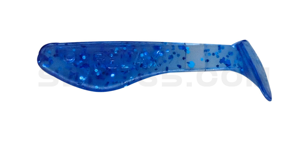 Kopyto-Classic 1" (ca. 3,5 cm) klar sky blue Glitter