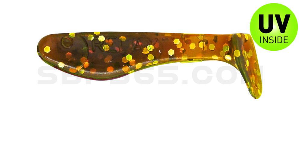 Kopyto-Classic 1" (ca. 3,5 cm) motoroil-gold-Glitter