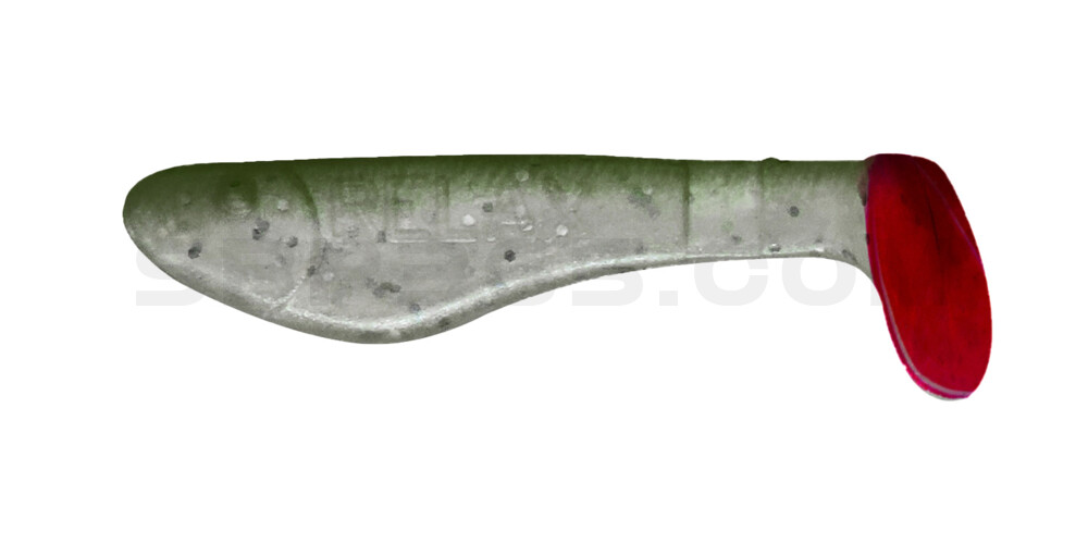 Kopyto-Classic 1" (ca. 3,5 cm) perlweiss-Glitter / boddengrün
