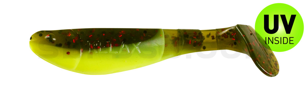 Kopyto-Classic 2,5" (ca.7,0 cm) fluogelb / Kaulbarsch