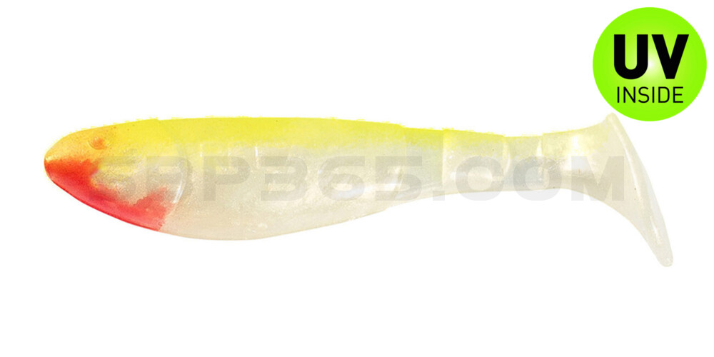 Kopyto-Classic 2,5" (ca.7,0 cm) goldperl / fluogelb