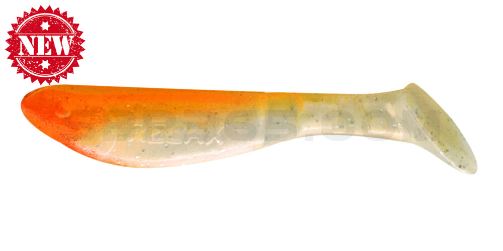 Kopyto-Classic 2,5" (ca.7,0 cm) perl-Glitter / orange
