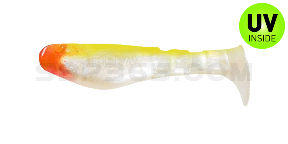 Kopyto-Classic 2" (ca. 5,0 cm) perlweiss / fluogelb
