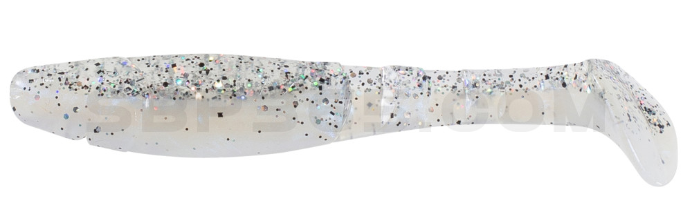 Kopyto-Classic 4" (ca. 11,0 cm) blauperl / klar salt´n pepper Glitter