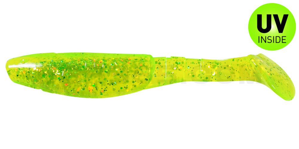 Kopyto-Classic 4" (ca. 11,0 cm) grün(chartreuse)-Glitter