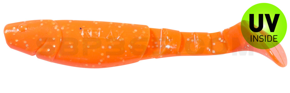 Kopyto-Classic 4" (ca. 11,0 cm) orange-Glitter