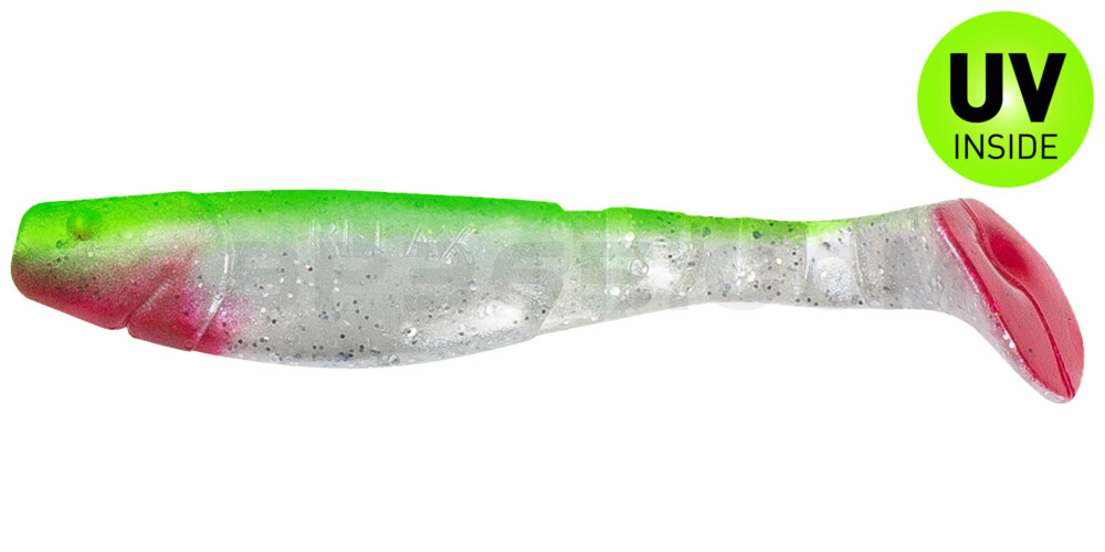 Kopyto-Classic 4" (ca. 11,0 cm) perlweiss-Glitter / grün