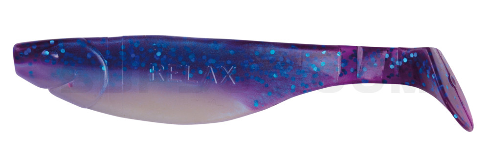 Kopyto-River 4" (ca. 11,0 cm) blauperl / violett-electric blue Glitter