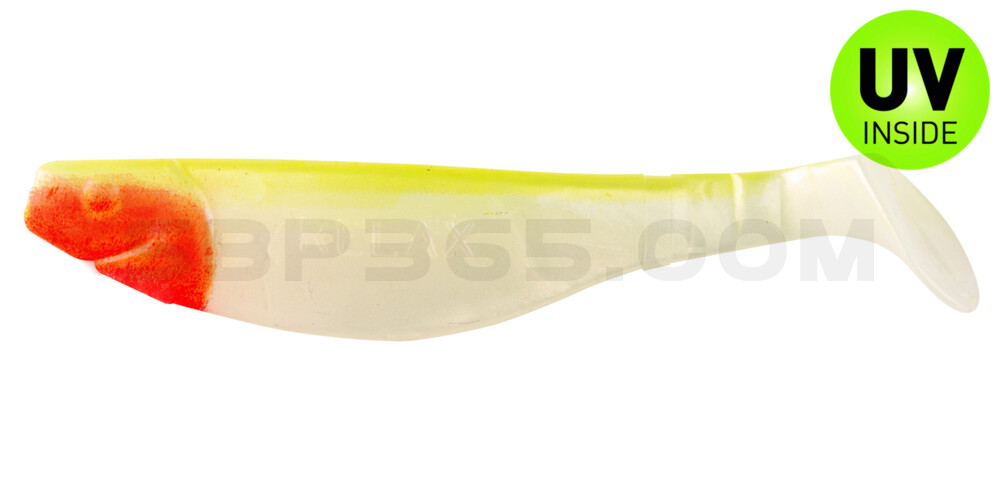Kopyto-River 4" (ca. 11,0 cm) goldperl / fluogelb