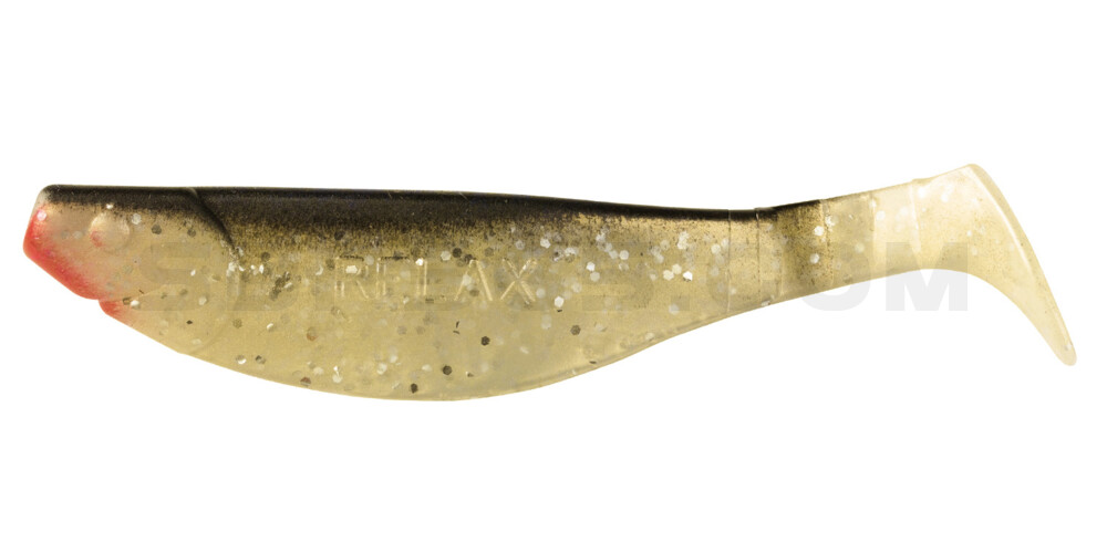Kopyto-River 4" (ca. 11,0 cm) goldperl-Glitter / schwarz