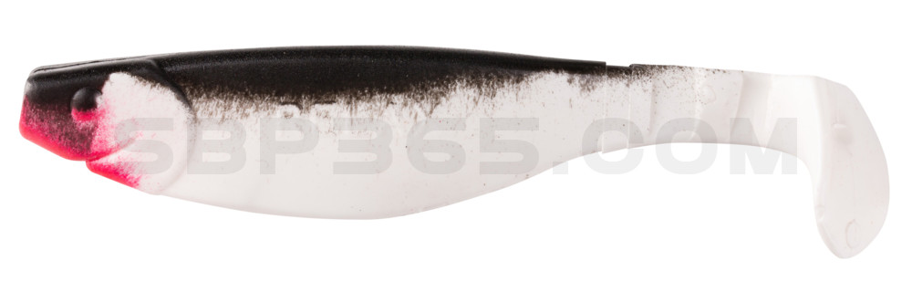 Kopyto-River 4" (ca. 11,0 cm) reinweiss / schwarz