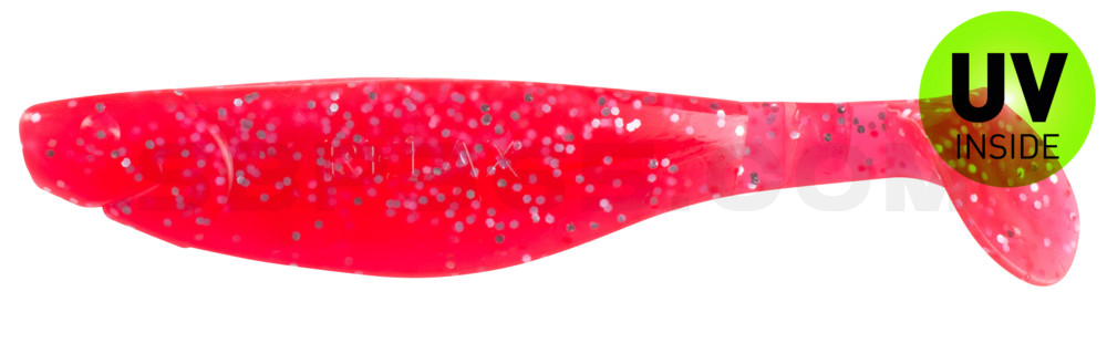 Kopyto-River 5" (ca. 13,0 cm) feuerrot-Glitter