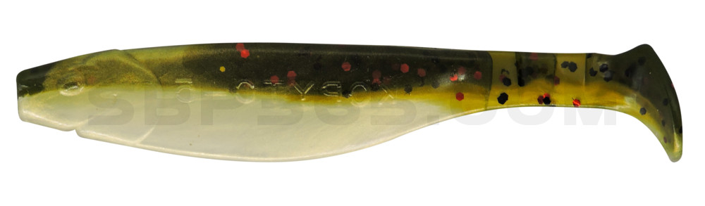 Kopyto-River 5" (ca. 13,0 cm) goldperl / Kaulbarsch