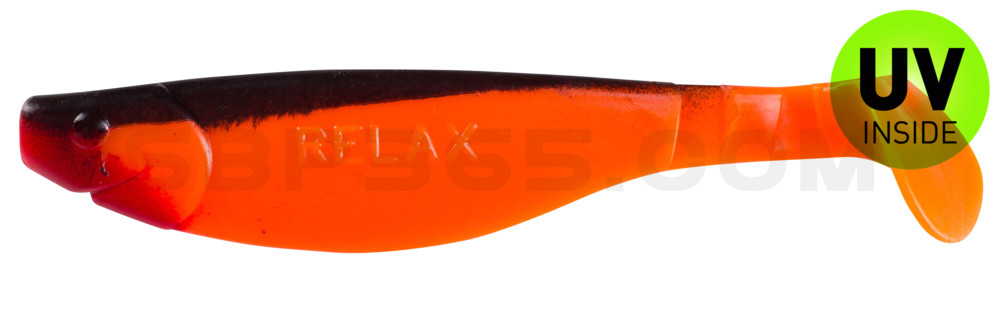 Kopyto-River 5" (ca. 13,0 cm) orange / schwarz