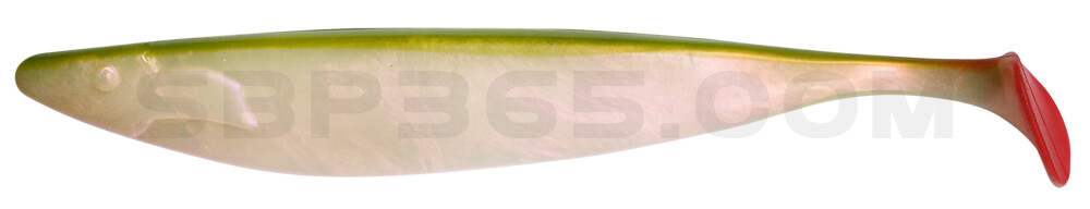 Megalodon 15" (ca. 40,0 cm) perl / grün