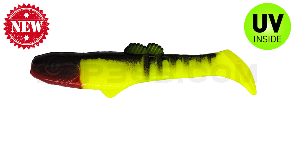 Montana 3,5" (ca. 10,5 cm) fluogelb / schwarz
