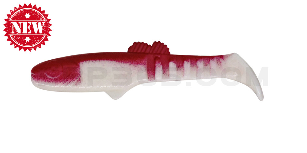 Montana 3,5" (ca. 10,5 cm) reinweiss / rot