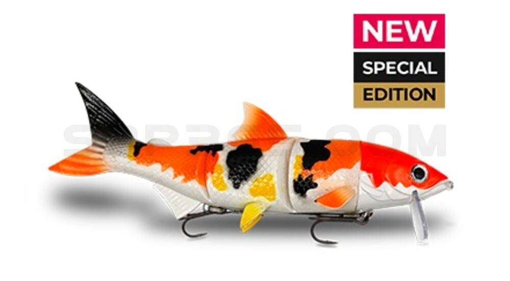 RenkyOne - Hybrid Fishing Lure 10" (ca. 25cm) slow sinking im Hartschalenblister Koi