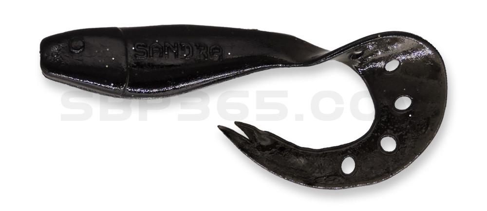 Sandra 6" (ca. 15 cm) mattschwarz