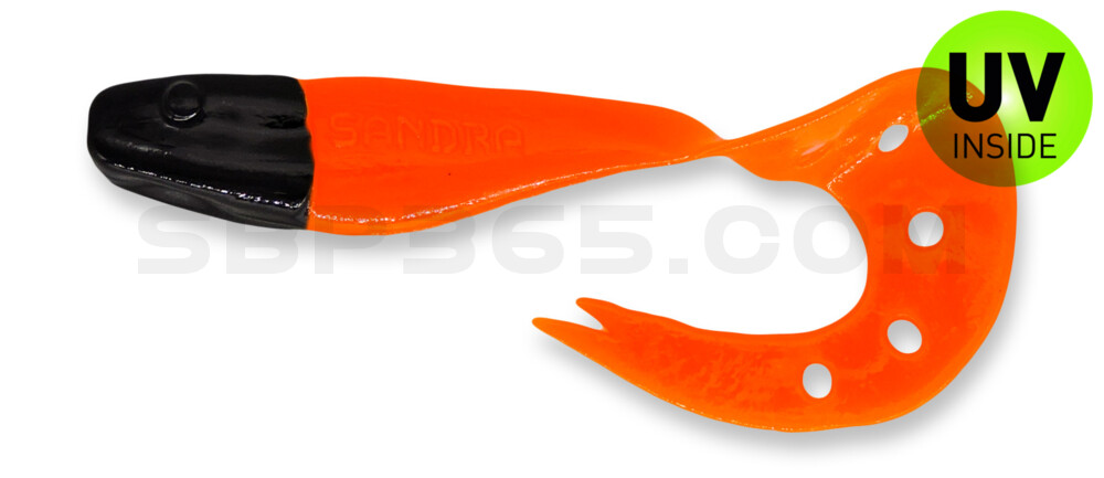 Sandra 6" (ca. 15 cm) orange / Black Head