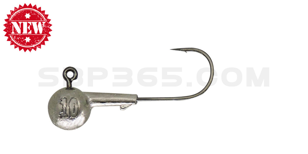 ShadXperts Spezial Jig Rundkopf bleifrei Größe: 1/0, Gewicht: 12 g