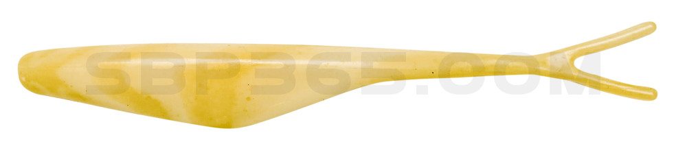 Split Tail Minnow 4" (ca. 9,5 cm) Chartreuse/white swirl
